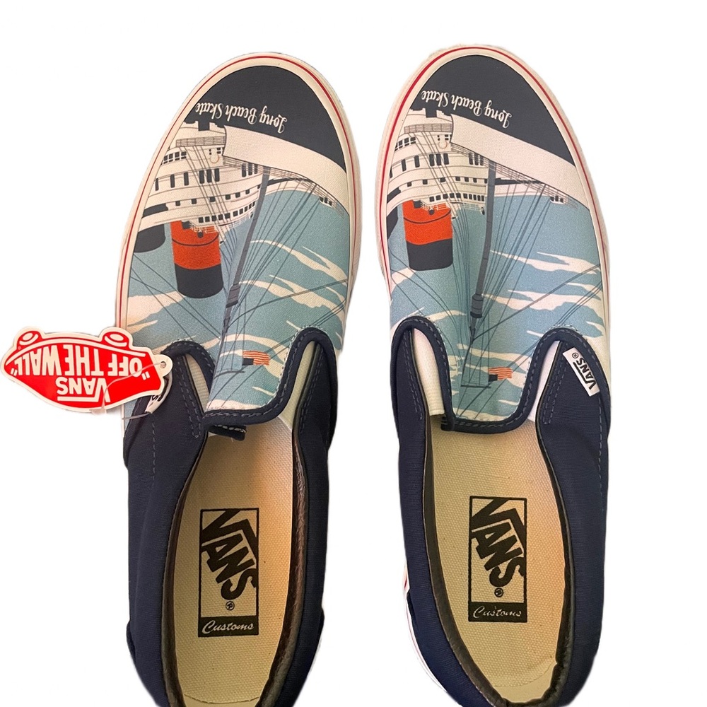 Vans x LB Skate Queen Mary Slip Ons